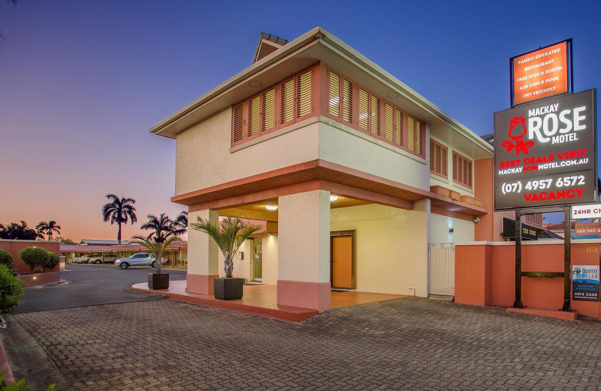 Mackay Rose Motel Exterior foto